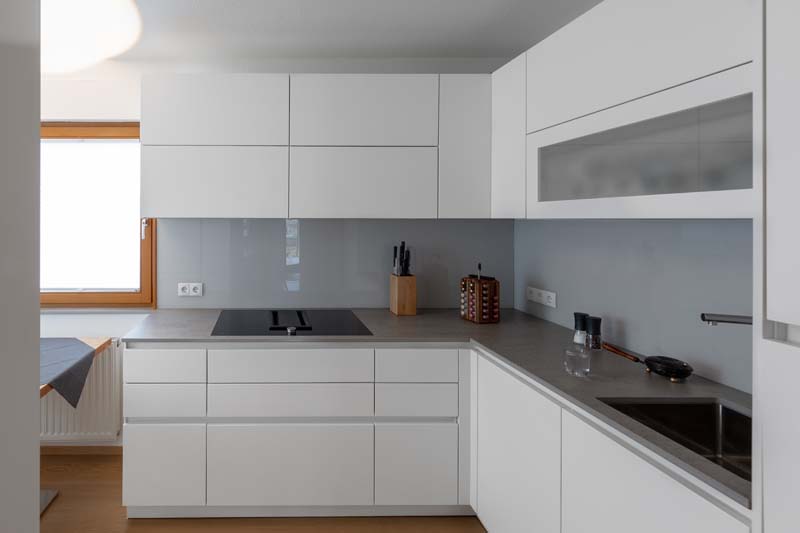 Küche mit Dekton Arbeitsplatte